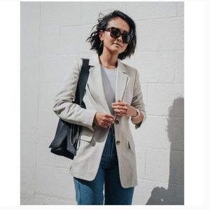 Everlane Cream Blazer